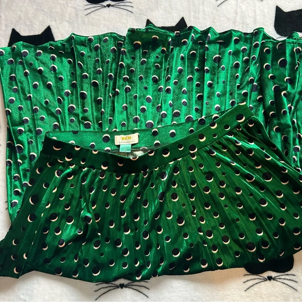 Maeve by Anthropologie Velvet Circle Skirt Size 1X - Picture 3 of 5